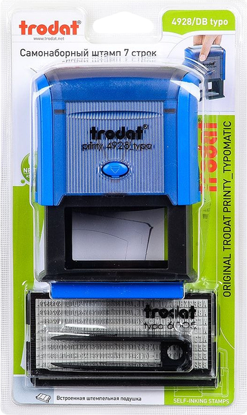 Штамп самонаборный Trodat 4928 TYPO