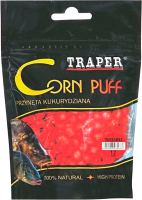 Прикормка рыболовная Traper Corn Puff 8мм / 4889 (20гр, клубника) - 