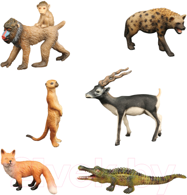 Набор фигурок коллекционных Masai Mara Мир диких животных / MM211-228