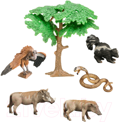 Набор фигурок коллекционных Masai Mara Мир диких животных / MM211-229