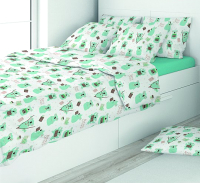

Комплект постельного белья Amore Mio, Eco Cotton Combo Koala 1.5сп / 22694