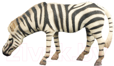 Набор фигурок коллекционных Masai Mara Мир диких животных. Семья зебр и семья слонов / MM211-238
