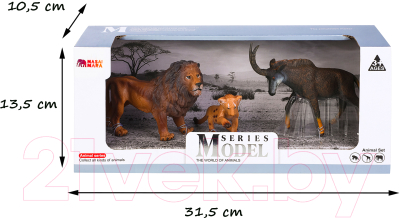 Набор фигурок коллекционных Masai Mara Мир диких животных / MM211-246