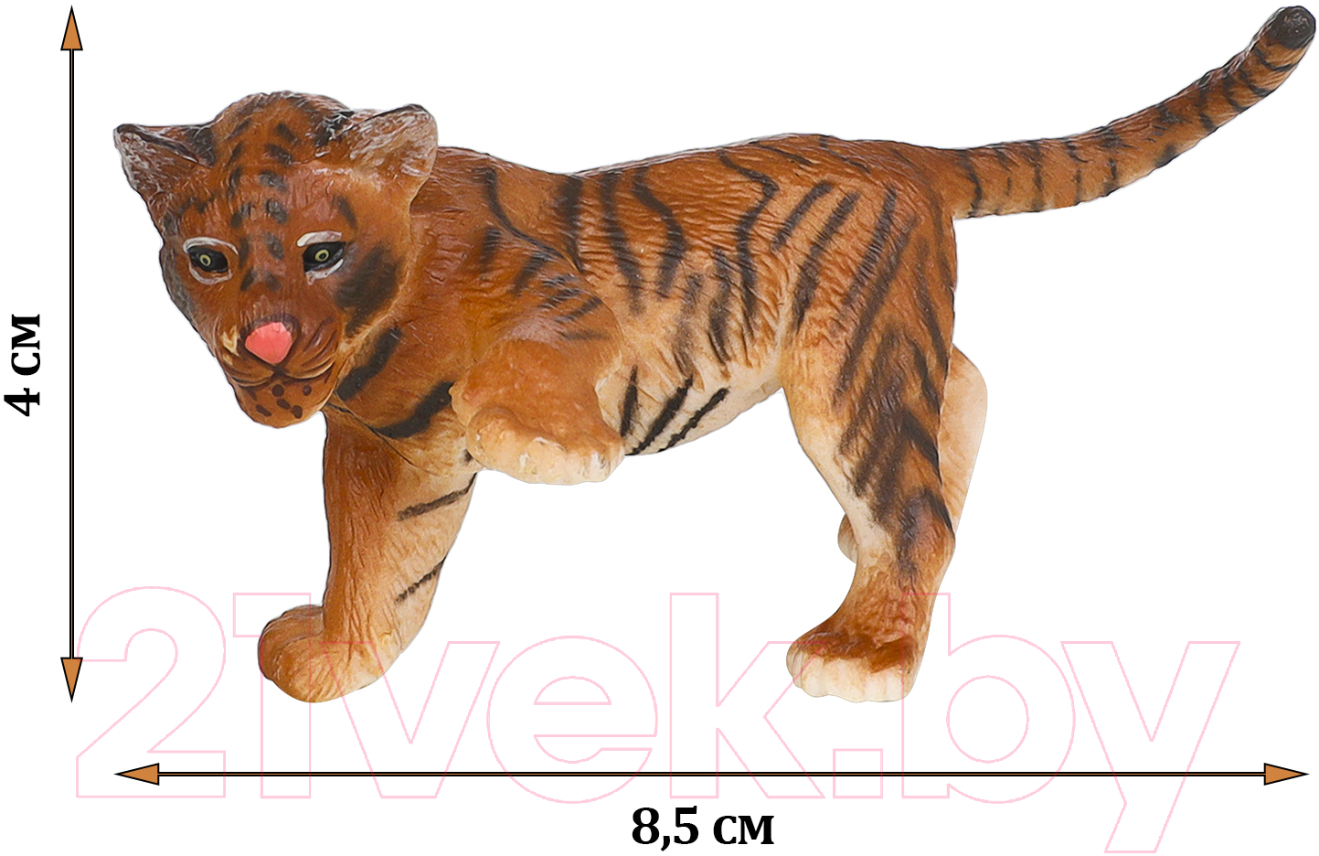 Набор фигурок коллекционных Masai Mara Мир диких животных. Семья тигров / MM211-209 — фото 3