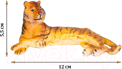 Набор фигурок коллекционных Masai Mara Мир диких животных. Семья тигров / MM211-210