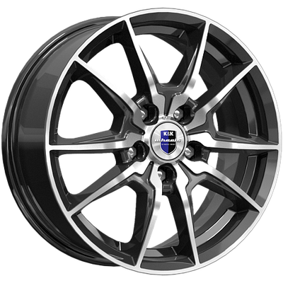 

Литой диск, Адамар (КС886) 16x6.5" 5x105мм DIA 56.6мм ET 38мм Алмаз черный