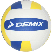 Мяч волейбольный Demix A8GQVYUIA1 / 114836-MO (размер 5, синий/желтый) - 