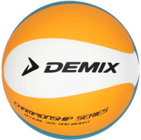 Мяч волейбольный Demix 5XNQIEBHHT / 114493-EU (размер 5, оранжевый/зеленый) - 