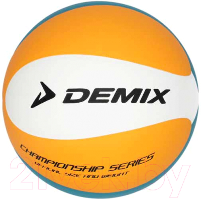 Мяч волейбольный Demix 5XNQIEBHHT / 114493-EU (размер 5, оранжевый/зеленый)