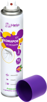 Спрей от насекомых Help От комаров и мошек репеллентный / 80537 (200мл) - 