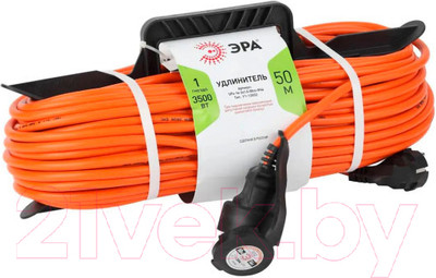 Удлинитель на рамке ЭРА UFx-1e-3x1.5-50m-IP20 / Б0046814 - 