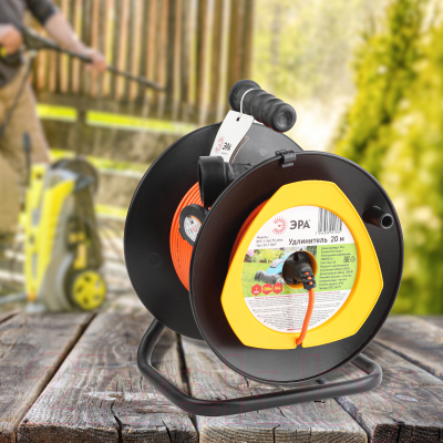 Удлинитель на катушке ЭРА RPx-1-2x0.75-20m / Б0043042