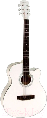 Акустическая гитара Elitaro E4010 WH (белый)