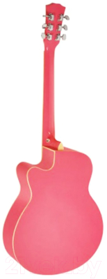 Акустическая гитара Elitaro E4010 PI (розовый)