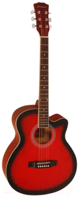 Акустическая гитара Elitaro E4020 RDS (красный)
