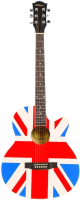 Акустическая гитара Elitaro E4040 UK Flag (Британский флаг) - 