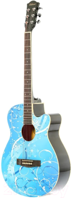 Акустическая гитара Elitaro E4040 Blue Fantasy (фантазия)
