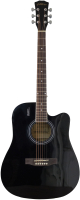 Акустическая гитара Elitaro E4110 BK (черный) - 