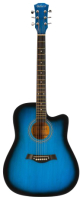 Акустическая гитара Elitaro E4110 BLS (синий) - 