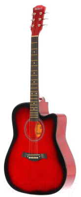 Акустическая гитара Elitaro E4110 RDS (красный)