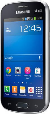 Смартфон Samsung S7392 Galaxy Trend Duos (Black) - вполоборота