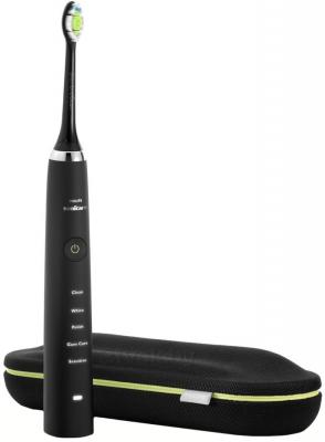 Звуковая зубная щетка Philips Sonicare Black DiamondClean HX9352/04 - общий вид с футляром