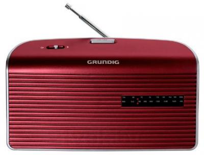Радиоприемник Grundig Music 60 (красно-серебристый) - общий вид