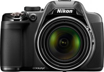 Компактный фотоаппарат Nikon Coolpix P530 (черный) - вид спереди