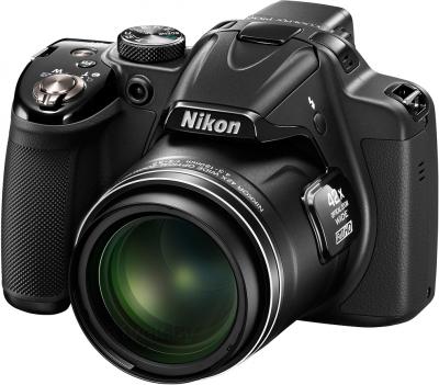 Компактный фотоаппарат Nikon Coolpix P530 (черный) - общий вид