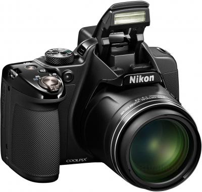 Компактный фотоаппарат Nikon Coolpix P530 (черный) - общий вид