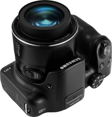 Компактный фотоаппарат Samsung WB1100 (Black) - общий вид