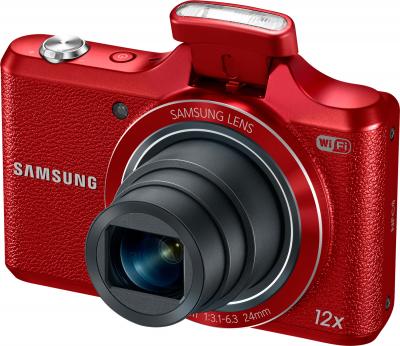 Компактный фотоаппарат Samsung WB50F (Red) - общий вид