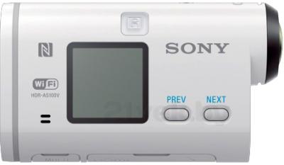 Экшн-камера Sony HDR-AS100V - дисплей