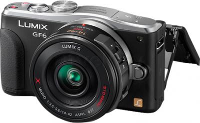 Беззеркальный фотоаппарат Panasonic Lumix DMC-GF6XEE-K - общий вид