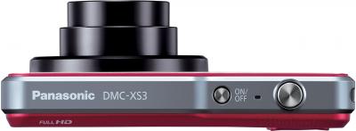 Компактный фотоаппарат Panasonic Lumix DMC-XS3EE-R - вид сверху