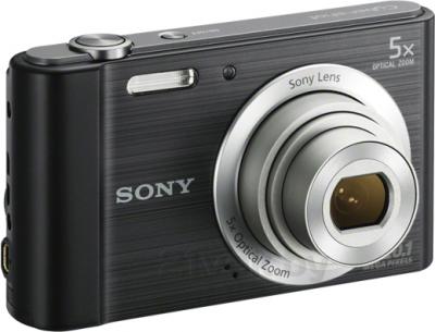 Компактный фотоаппарат Sony Cyber-shot DSC-W800 (черный) - общий вид
