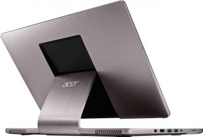 Ноутбук Acer Aspire R7-572G-54206G75ass (NX.M95ER.001)  - вид сзади