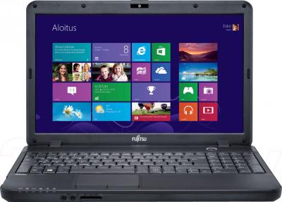 Ноутбук Fujitsu LIFEBOOK AH502 (AH502M42B5RU) - фронтальный вид