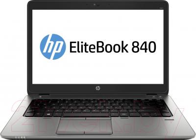 Ноутбук HP EliteBook 840 (F1N97EA) - фронтальный вид