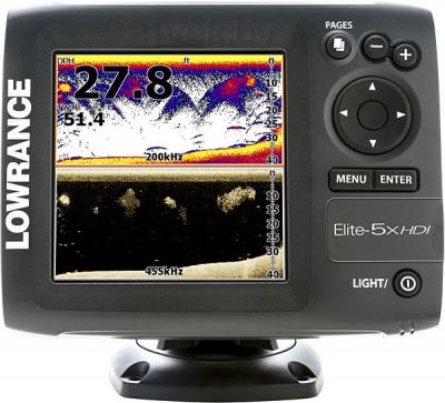 Эхолот Lowrance Elite 5x HDI - общий вид