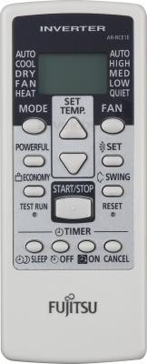 Сплит-система Fujitsu ASYG12LLCA/AOYG12LLC - пульт ДУ