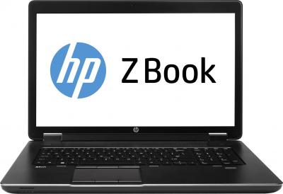 Ноутбук HP ZBook 17 (F0V57EA) - фронтальный вид