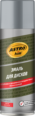 Эмаль автомобильная ASTROhim Для дисков / Ас-608 (520мл, хром) -