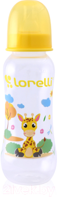 Бутылочка для кормления Lorelli 1020013 (250мл, желтый)