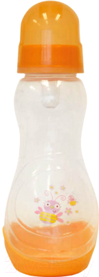 Бутылочка для кормления Lorelli 1020021 (250мл, оранжевый)
