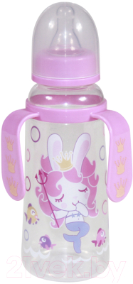 

Бутылочка для кормления Lorelli, Прозрачный;розовый, 1020066