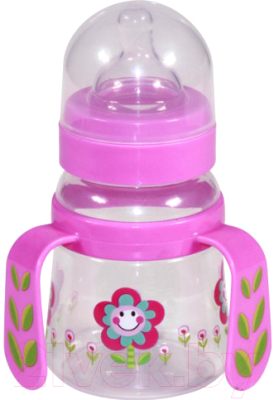Бутылочка для кормления Lorelli 1020067 (150мл, розовый)