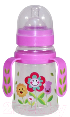 Бутылочка для кормления Lorelli 1020068 (250мл, розовый)