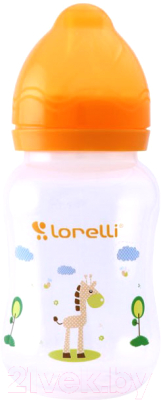 

Бутылочка для кормления Lorelli, Оранжевый, 1020071
