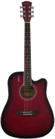 Акустическая гитара Elitaro E4120 RDS (красный) - 